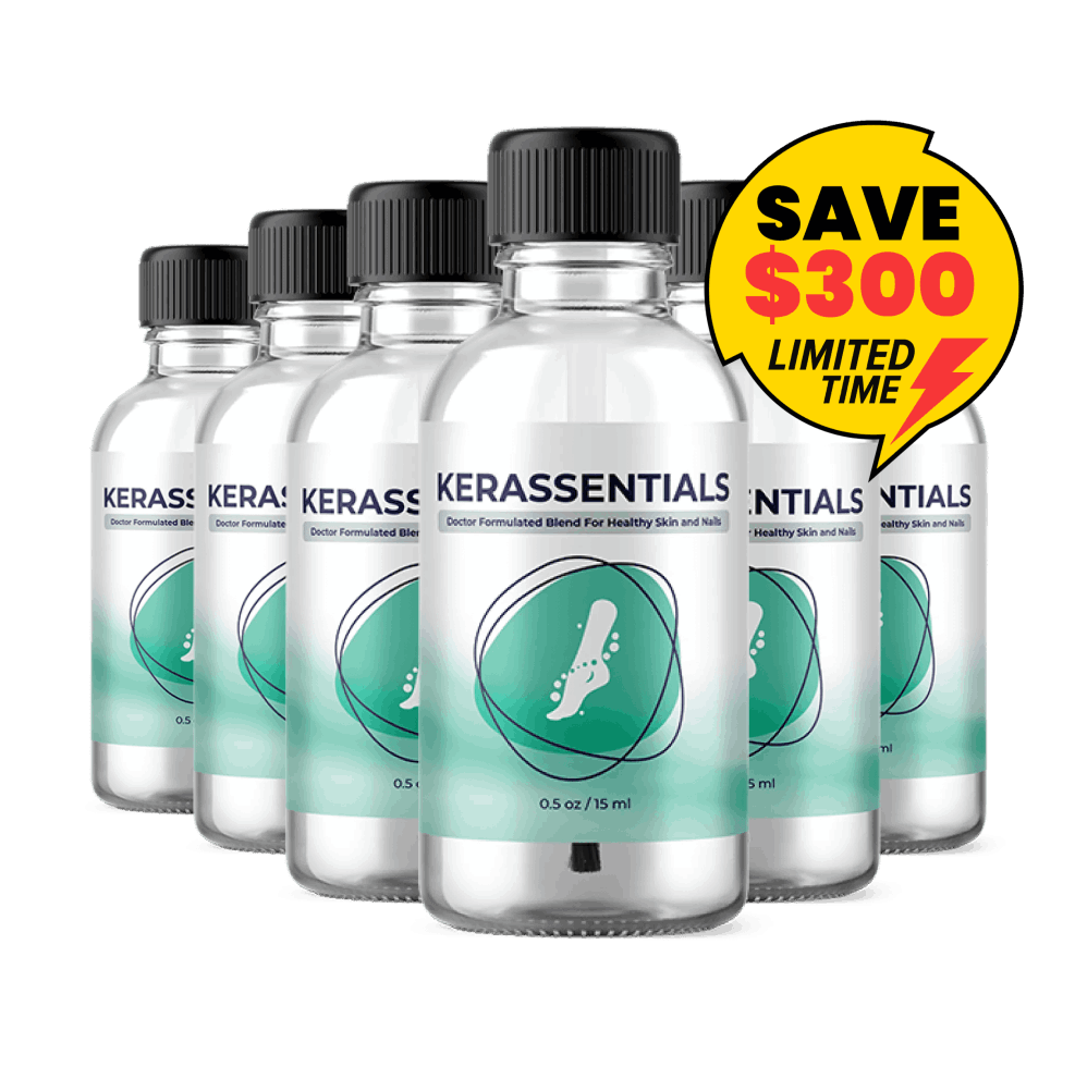 kerassentials 6 bottles pack